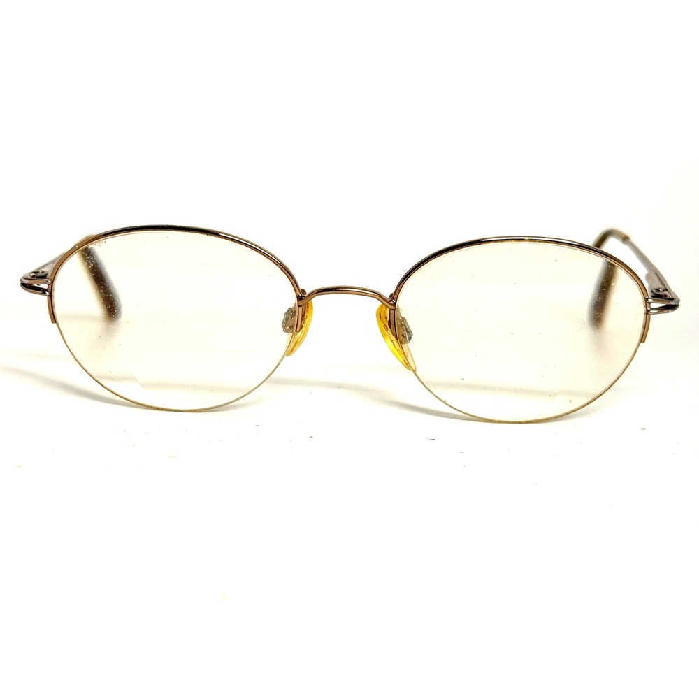 Elle EL18508 Bronze Oval Metal Eyeglass Frames 130mm Vintage‎ Style